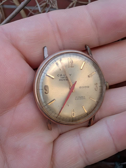 Montre De Poche Tavannes Watch Co Manuelle 43,7 MM Ne Fonctionne Pas