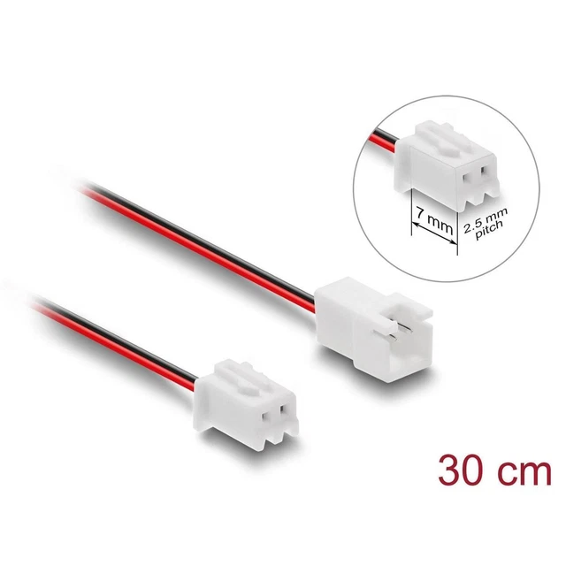 2 Adaptateurs De Prise électrique 5.5x2.1mm Vers 4x1.7mm - Longueur 15cm, Uxcell