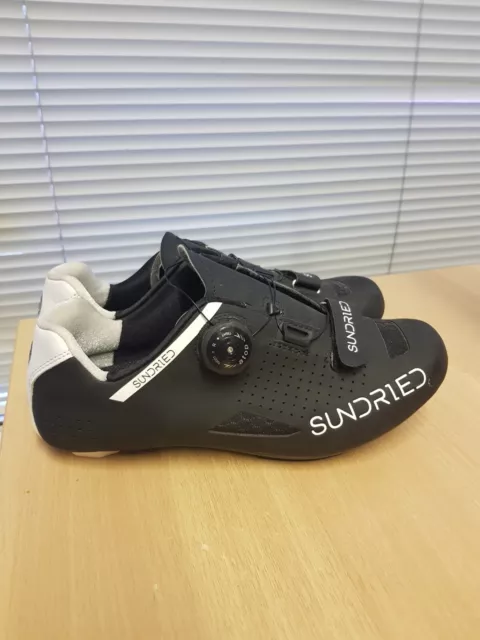 Sundried Mens Pro Road Bike Shoes use with Cleats MTB Spin Cycle Indoor Riding 7