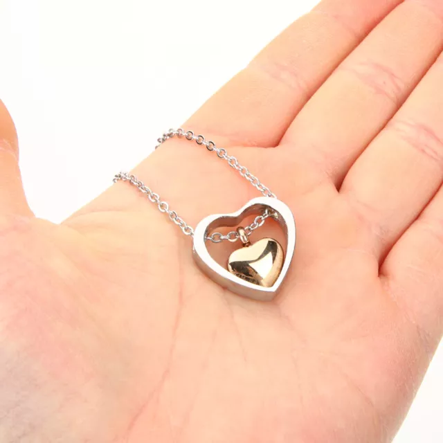 Collana Pendente Di Urna Cuore Urne Da Per Le Ceneri Donna Mancare Personalità