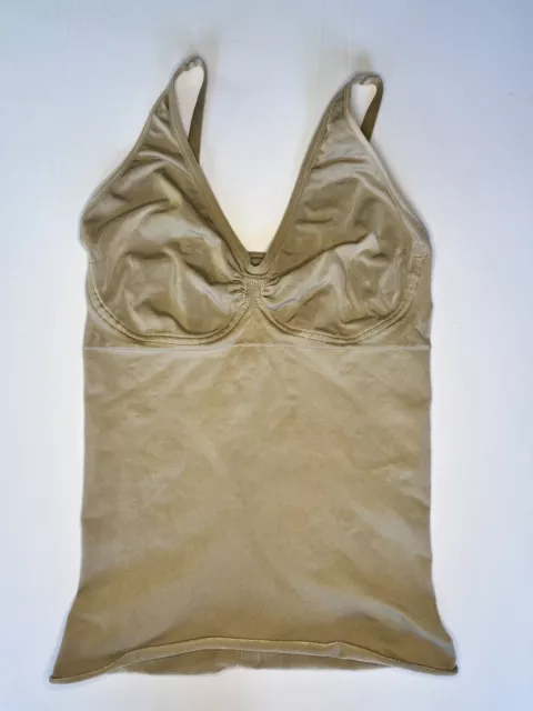 SPANX BY SARA Blakely Beige Cami Tank Top Womens Size 1X Adjustable ...