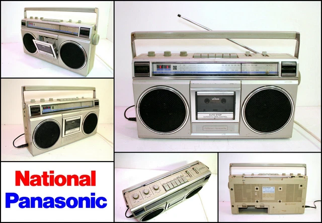 rare boombox radio cassette national panasonic rs 4150lj