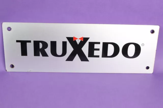 TRUXEDO Tonneau Cover Dealer Point of purchase steel Sign Advertising 23.5 X 8"