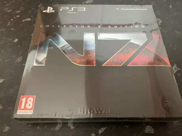 Mass Effect N7 Collector Edition PS3 PlayStation 3 BRAND NEW FACTORY SEALED Game