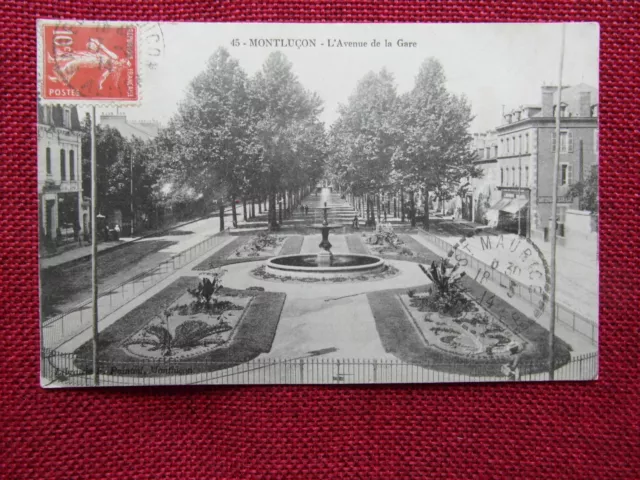 Montluçon - Avenue de la Gare - 03