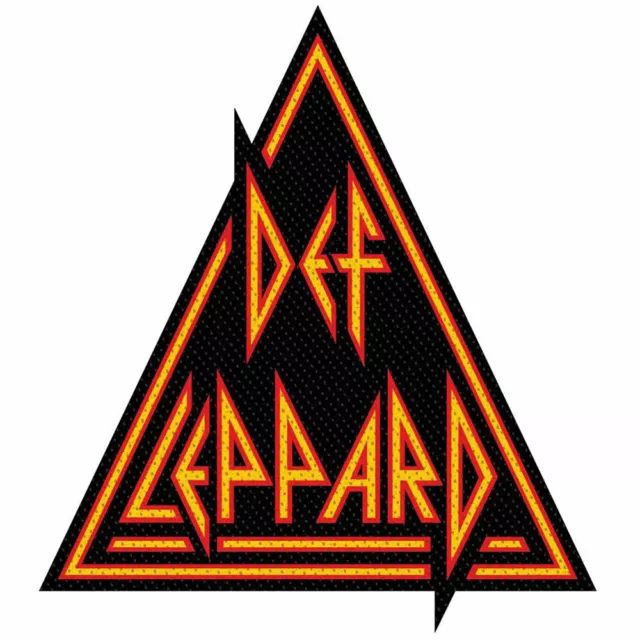 Def Leppard - Band Logo - Woven Patch - Brand New - Music Sp3164