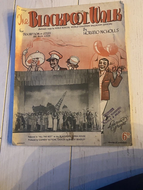 The Blackpool Walk By Horatio Nichols Sheet Music