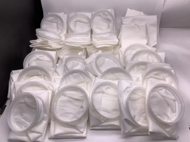 NEW OLD STOCK LOT OF 28 FSI FILTER BAGS PE10 32" x 7" Polyloc Q1