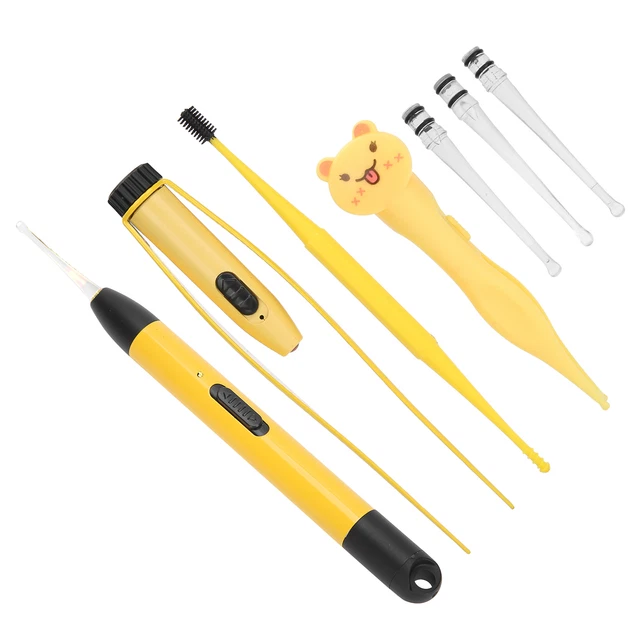 Retrait De Cérumen Rechargeable Kit De Nettoyage De Cérumen Indolore Fiable Et