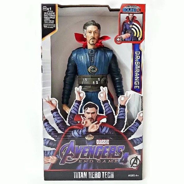 Talking Doctor Strange Marvel Avengers Titan Hero Series Power FX Sound Figures