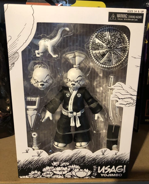 NECA Teenage Mutant Ninja Turtles Black & White Usagi Yojimbo