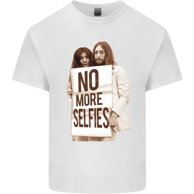 No More Selfies Funny Camera Photography Mens Cotton T-Shirt Tee Top