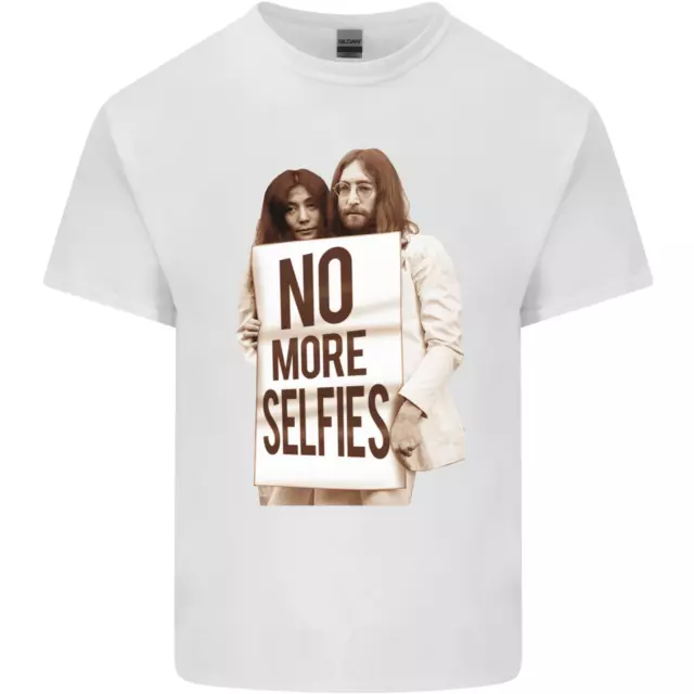 No More Selfies Funny Camera Photography Mens Cotton T-Shirt Tee Top