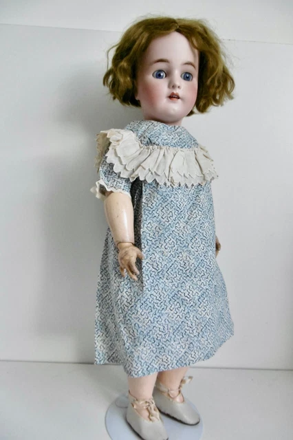 Poupée Ancienne Tête Biscuit Heinrich Handwerck - Simon & Halbig - Hauteur 62 Cm