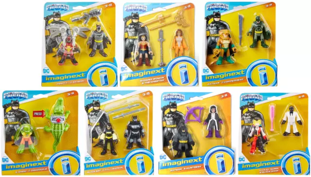 Neu Offizielle 7Cm Dc Imaginext Fischer Preis Super Freunde Spielzeugfiguren 2,5 Zoll