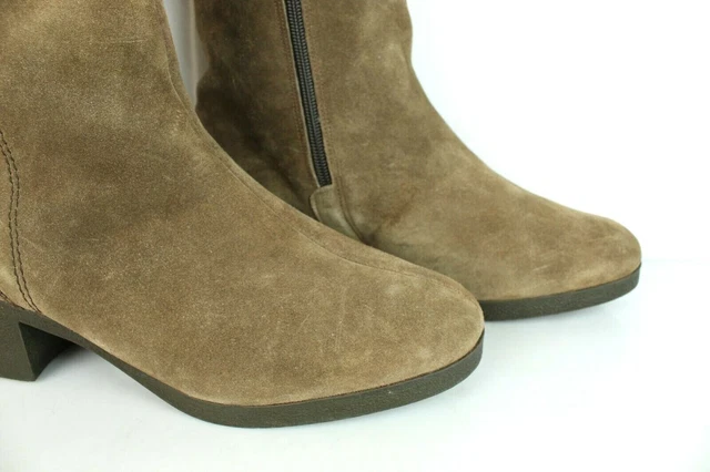 Bottines daim marron fourrées T 42 / UK 8 EXCELLENT ETAT made in France 2