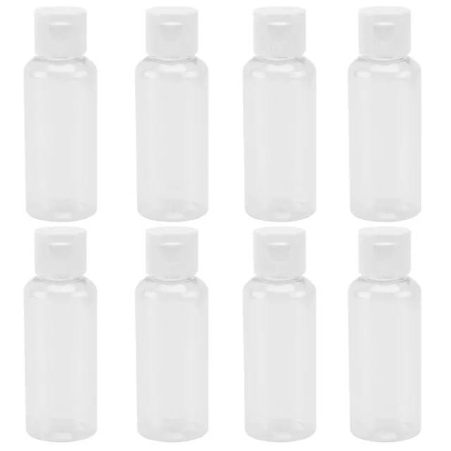 15 Pcs Clear Container with Lid Hand Travel Size Soap Dispenser