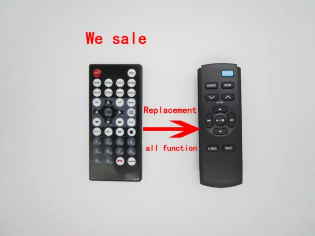 Remote Control For Alpine CDA-7894RB RUE-4187 RUE-4202 CD Car Stereo Receiver