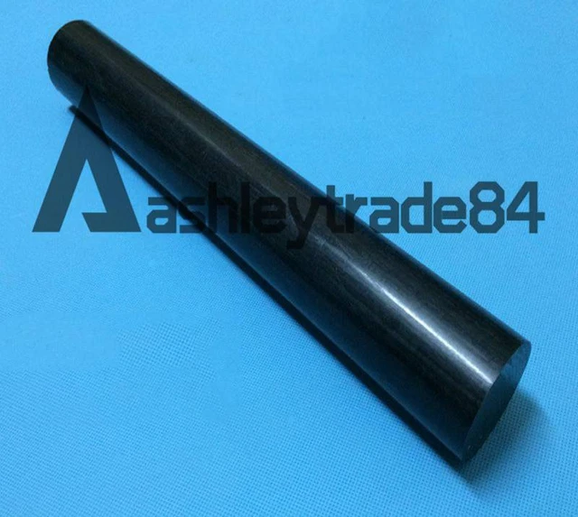New 1 pcs Nylon Polyamide PA Plastic Round Rod Stick Black 30mm x 250mm