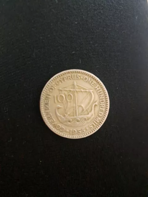 Zypern 100 Mils 1955