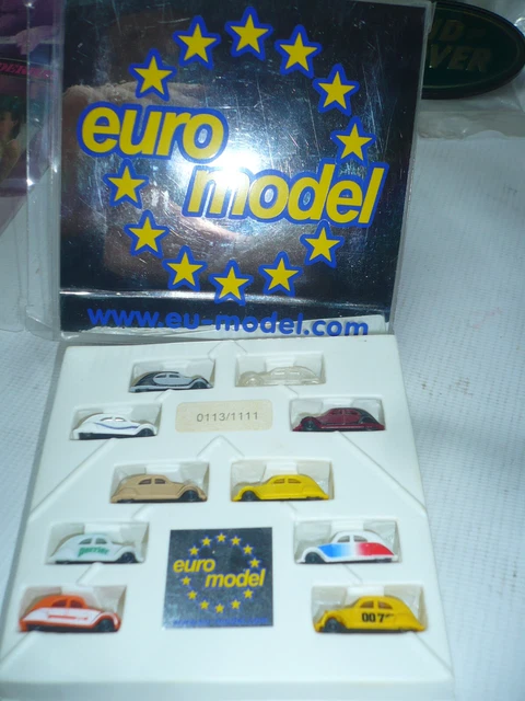 RARE CITROEN 2CV Serie Limitee 2 Salao Automovel Roto Do Sol 1/43 Dans