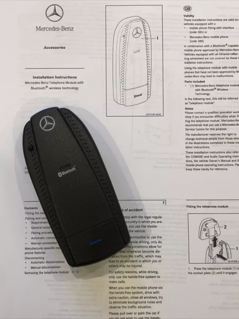 Mercedes-Benz C-Class W204 Bluetooth Hands-free Mobile Phone Adapter B6 787  5877