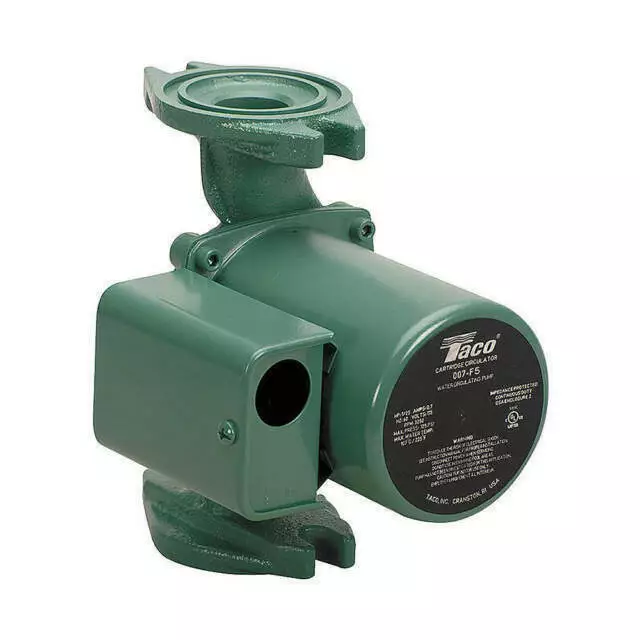 Taco 007-F5 Cast Iron  Cartridge Circulator , 115 V