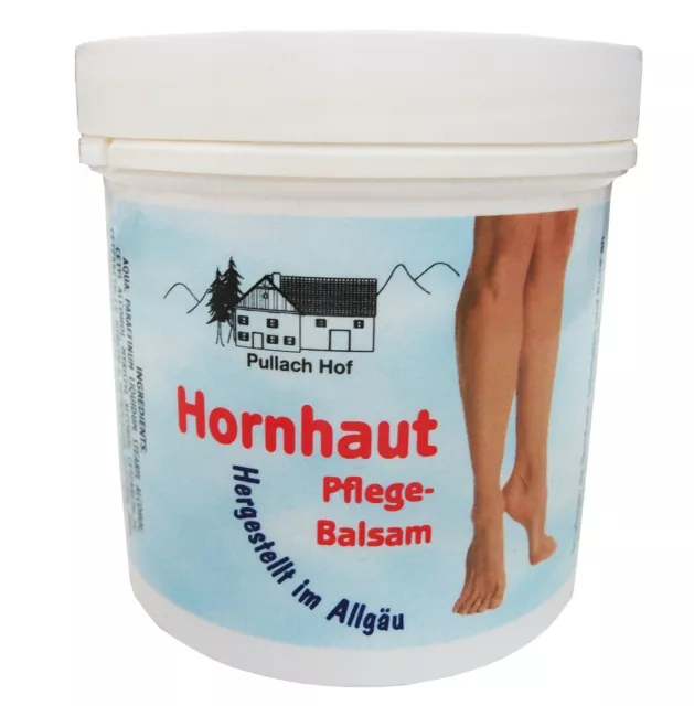 6 x 250ml Hornhaut Pflege-Balsam vom Pullach Hof hergestellt im Allgäu, NEU