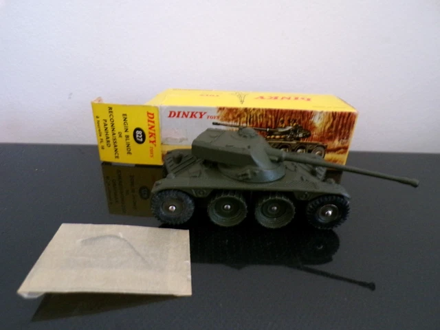 RARE ! DINKY TOYS 1:43 ENGIN BLINDE DE RECONNAISSANCE PANHARD