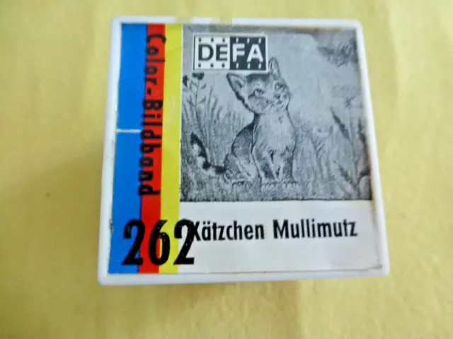 DDR Rollfilm für Pouva Magica Farbbildband Nr. 262 Kätzchen Mullimutz