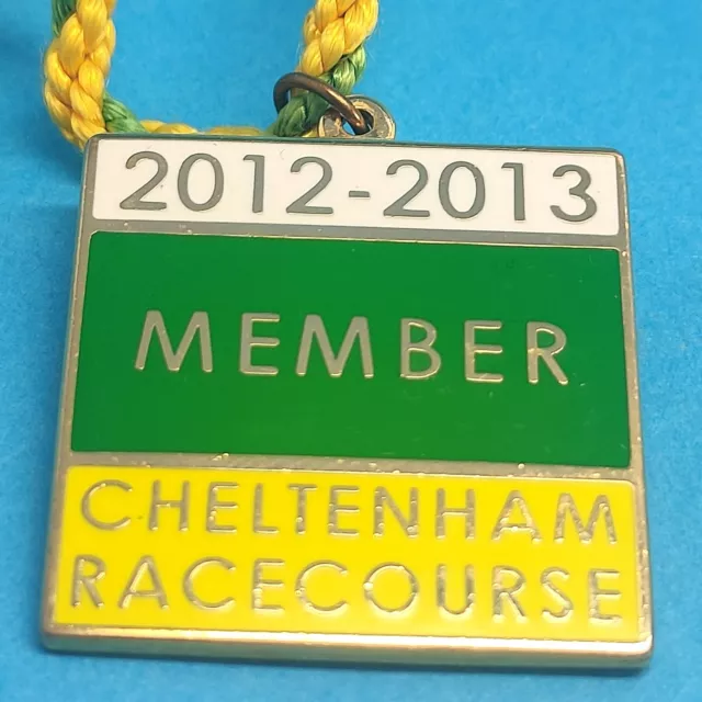 Cheltenham Horse Racing Members Badge - 2012 / 2013