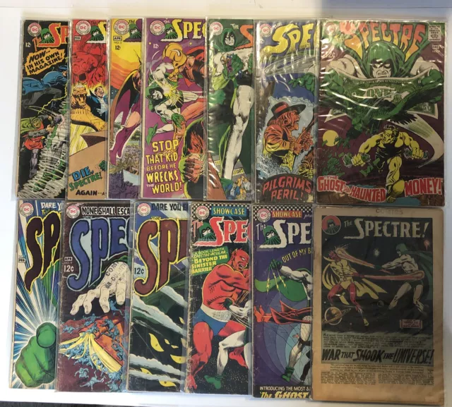 Spectre (1966) #1-10 Showcase 60,61,64 Fair To (G/VG) Adams | Near Complete Set