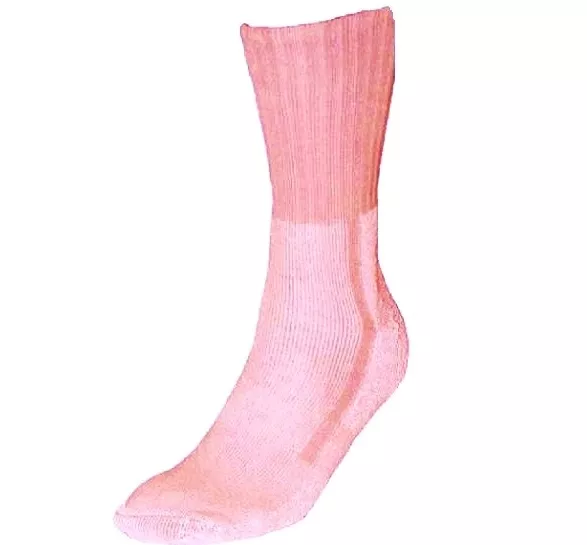 LADIES COOLMAX WALKER SOCKS Pink 3 season trek fell hiking boots Womens 2 3 4 5