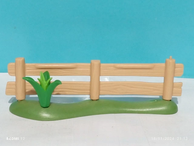 PLAYMOBIL Cl&ocirc;ture, Barri&egrave;re En Bois