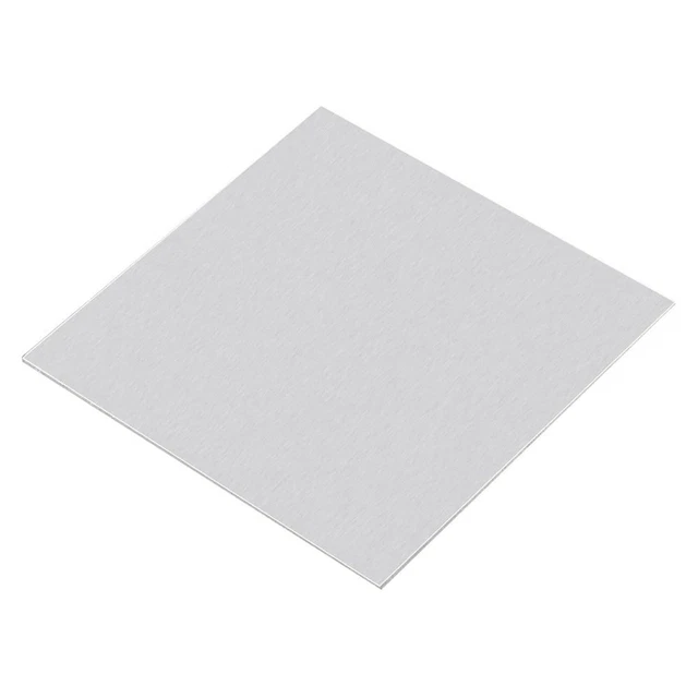 10/5/2/1Pcs Silver Tone Rectangle Aluminum Plate  Custom Fabrication Projects