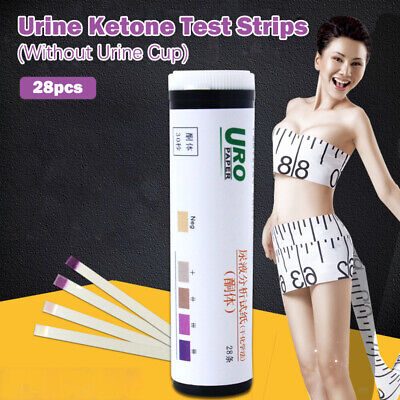 28 Strips/Set Ketone Test Strips Urine Tester Analysis Home Ketosis Test StriTM