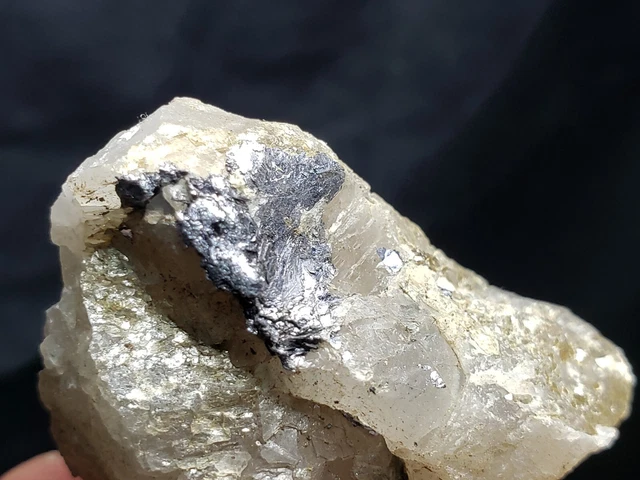 Molybdenite Specimen from Moly Hill, QC. (26.2 Grams)
