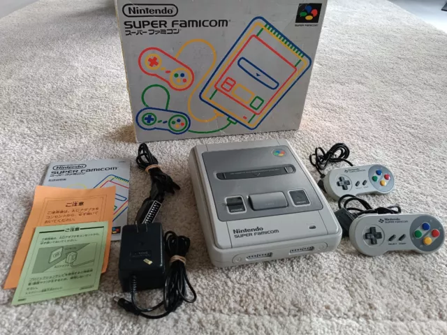 Console Nintendo Super Famicom  en Boite- Region Free - Switchless + uIGR