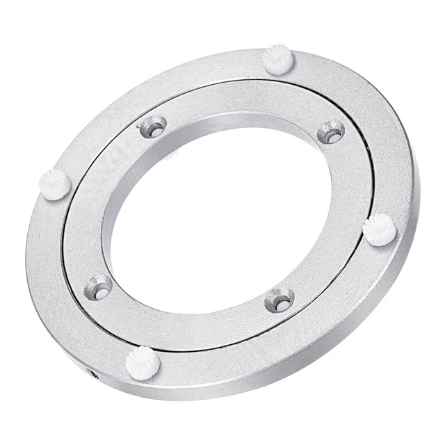 4.7" Aluminio Giratorio Eslabón Soporte Lazy Susan Base Giratoria Placa