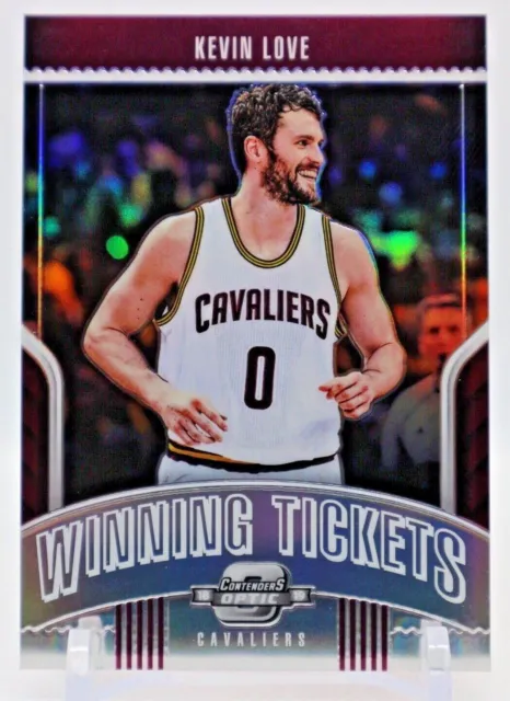 2018 Panini Optic Contenders Kevin Love Winning Tickets Silver Prizm #2