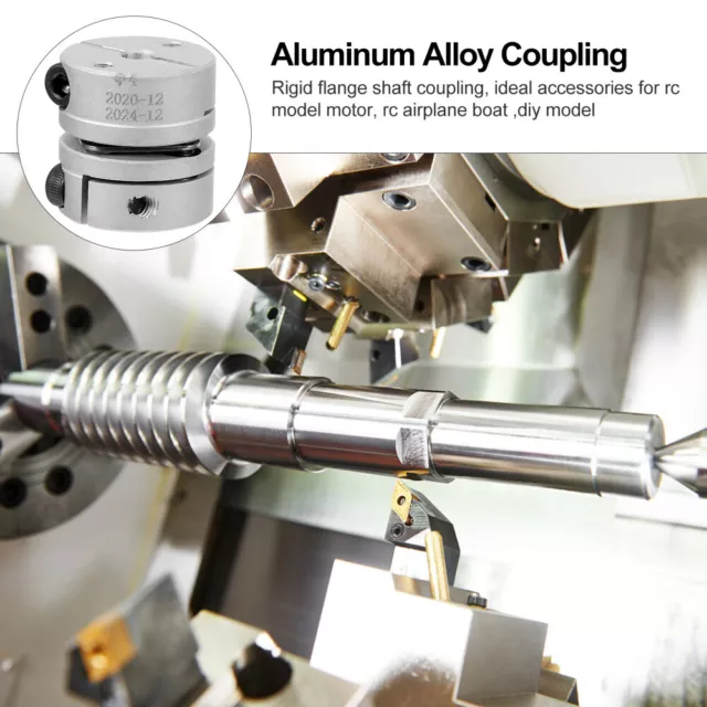 Aluminum Alloy Coupling Rigid Flange Stepper Motor Coupler Flexible 2