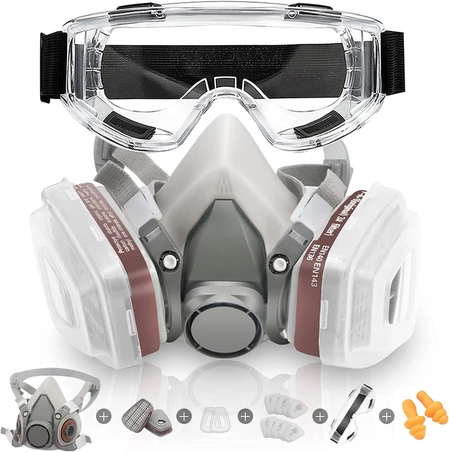 Respiratore Semifacciale Riutilizzabile Respiratore Professionale Vapori Organic