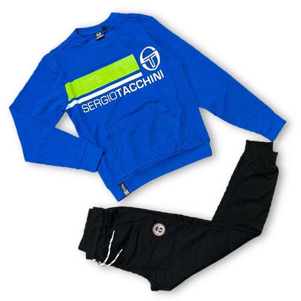 Tuta Bambino Ragazzo Sergio Tacchini Cotone 8 / 10 /12 / 14 / 16 Anni