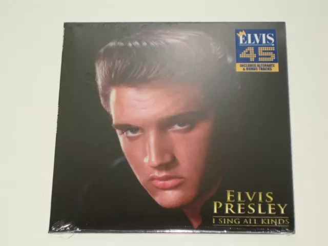 CD  Elvis Presley:  I Sing All Kinds  (2022 VPI France) + Bonus