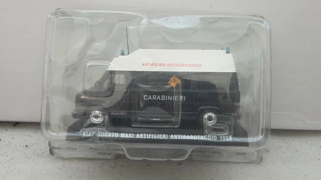 Ixo ? Pour Presse Fiat Ducato 1995 Carabinieri Neuf En Blister Serti