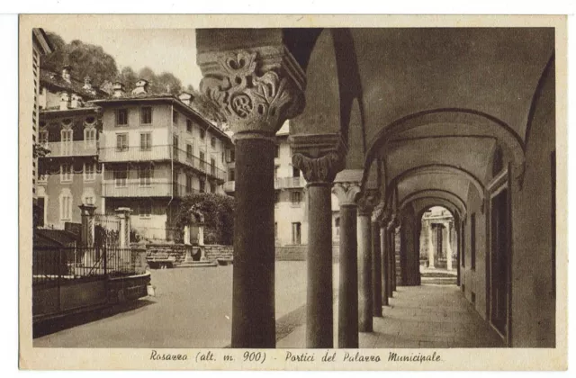 Biella - Rosazza - Portici del Palazzo Municipale - fp vg