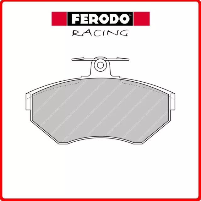 FCP1312H#28 PASTIGLIE FRENO ANTERIORE SPORTIVE FERODO RACING VOLKSWAGEN Caddy (I