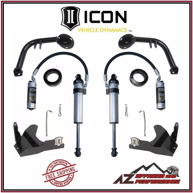 Icon S2 Secondaire Choc Système Stage 2 Pour 10-21 Toyota 4Runner K53122