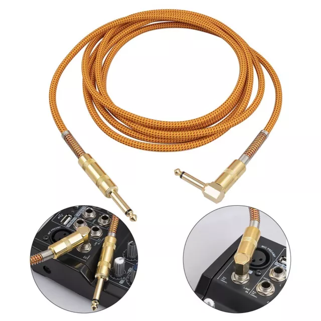 High Performance 635mm Effector Cable Gold plated Plugs Double Shielding