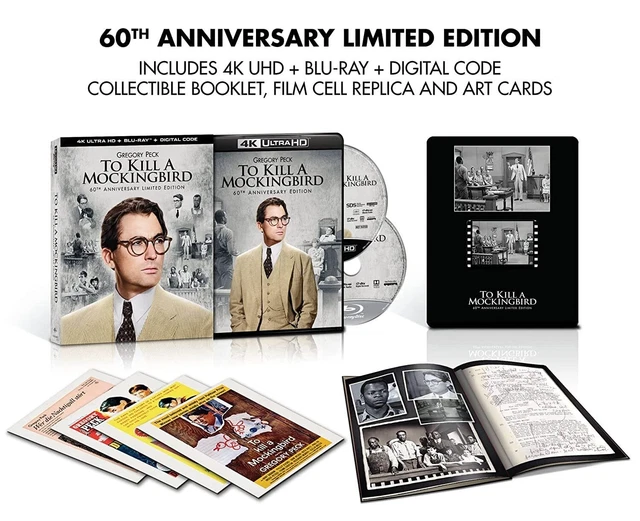 TO KILL A MOCKINGBIRD (60th Anniversary Limited Edition) - 4K Ultra HD + Blu-ray EUR 30,00 ...